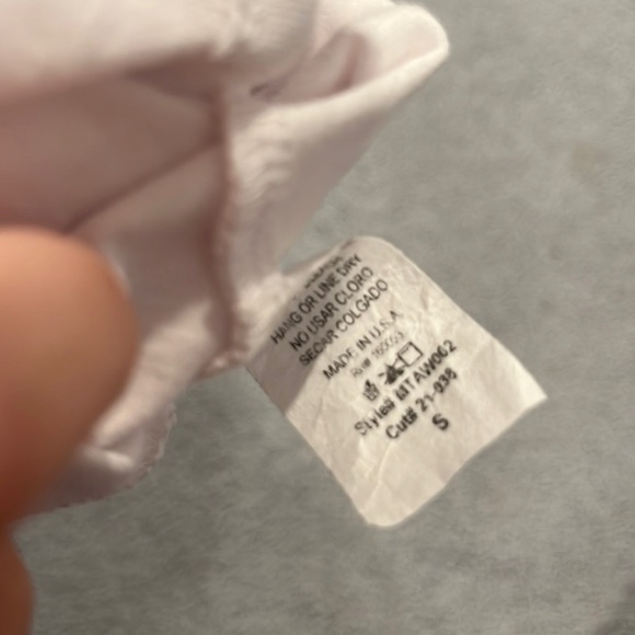 White razor back tank - Picture 4 of 4